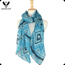 Fashion Cheap Summer Thin 100 Polyester Scarf